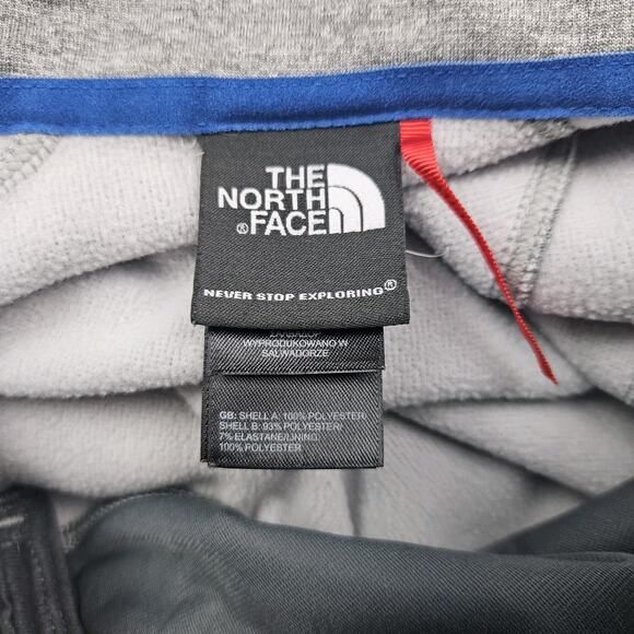 The North Face Canyonlands 1/2 Zip Pullover Sweater Men M Mid-Weight Fleece Gray - Picture 4 of 9